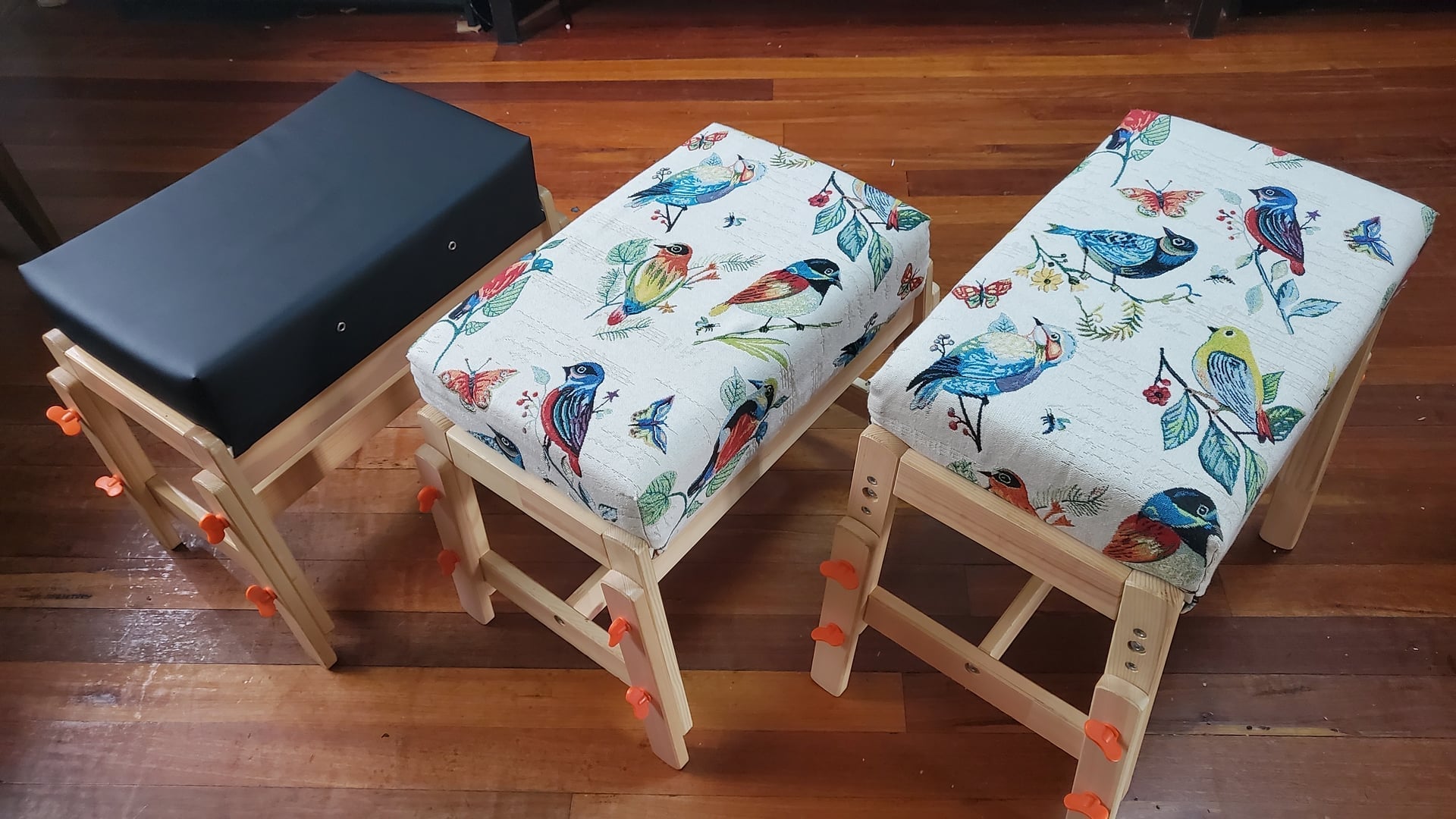 Ikea FLISAT seat upgrade by Woodhaven Home Improvement Branxton